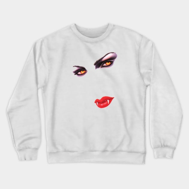 Horror Vampire II Crewneck Sweatshirt by Viking Age